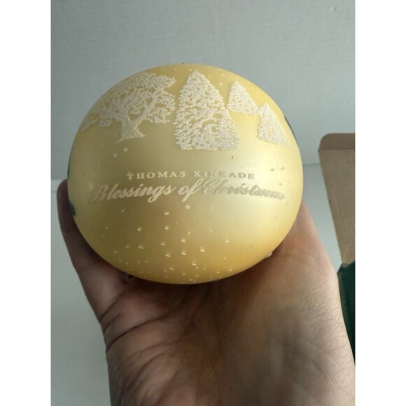 THOMAS KINKADE Painter Of Light Brushworks Collection Christmas Ornament Holiday - Picture 6 of 14